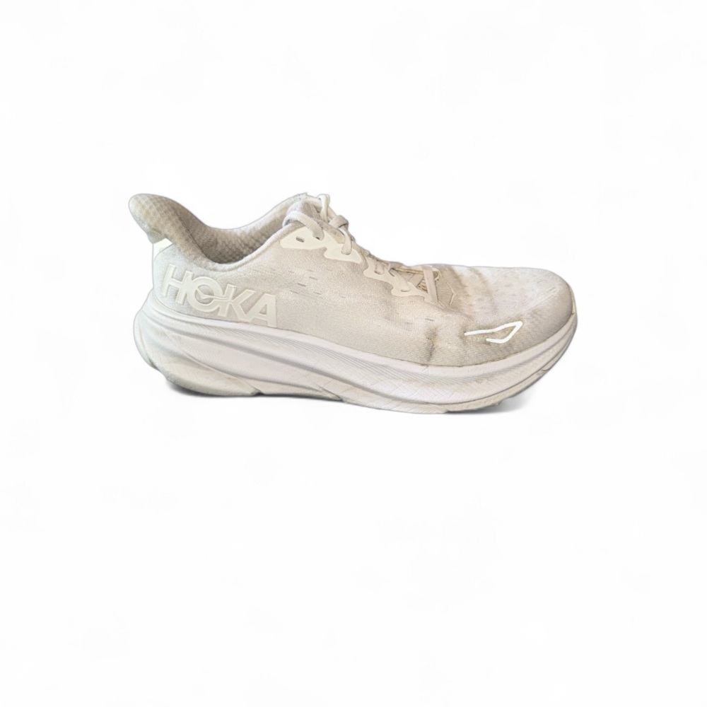 Hoka One One White Sneakers with Cushioned Sole